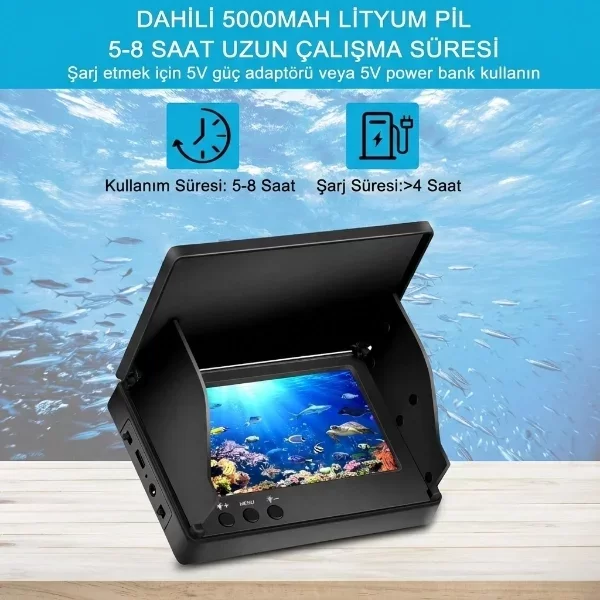 20 Metre Sualtı Balık Tutma Kamerası - Görsel 5