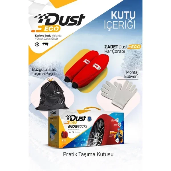 Dust Eco Kar Çorabı - Görsel 3