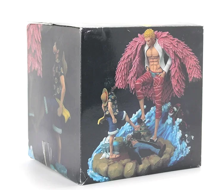 Anime One Piece Luffy Ve Donquixote Figürü - Görsel 2