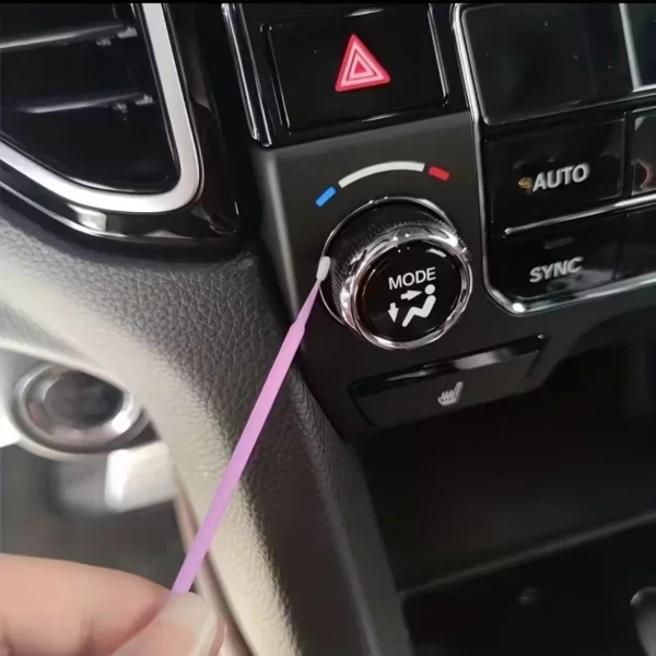 100’lü Mini Tek Kullanımlık Araba Rötuş Fırçası - Görsel 5