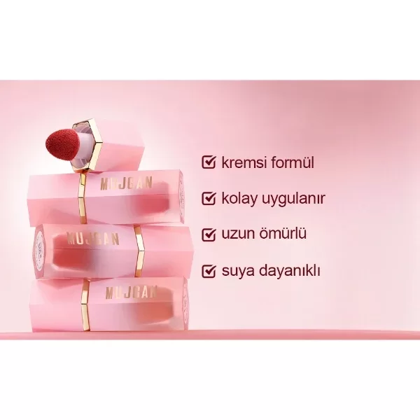 3'lü Sıvı Krem Allık Seti - Lip and Cheek - Görsel 3