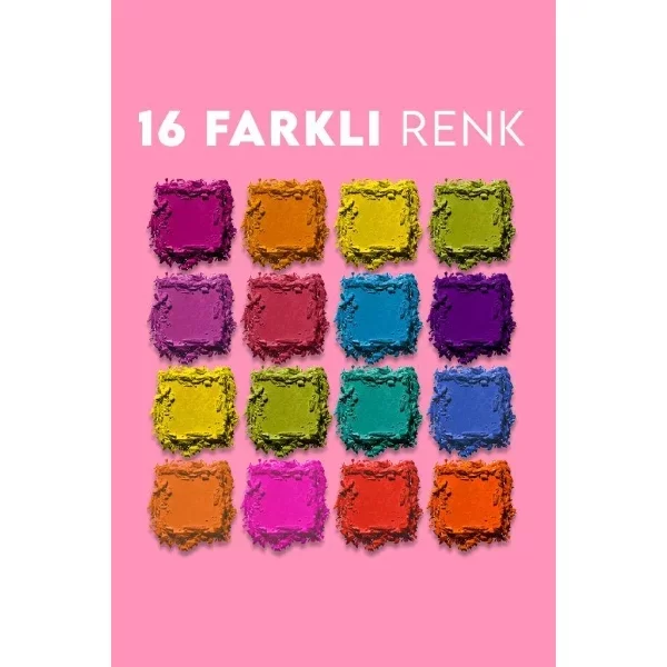 16'lı Yaz Far Paleti - 2'li Set - Görsel 5