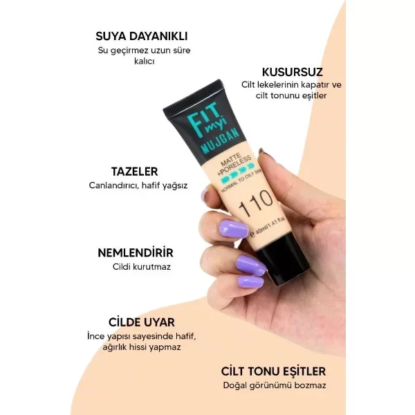 3'lü Fit Myi Tüp Fondöten Seti - Görsel 3