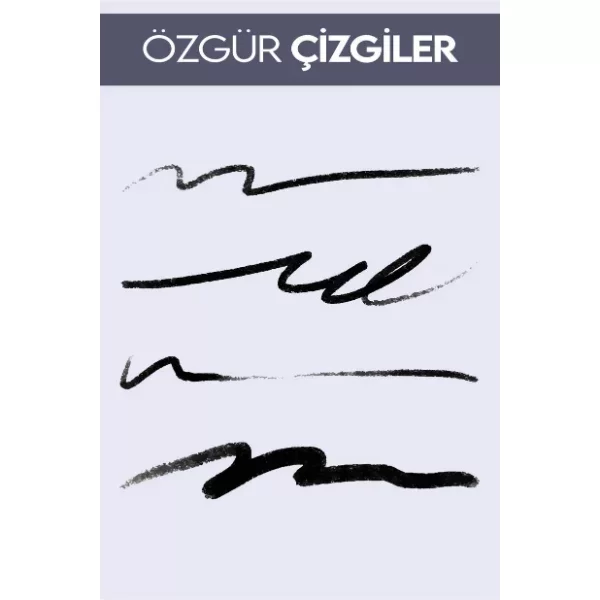 Siyah Waterproof Göz Kalemi - Görsel 3