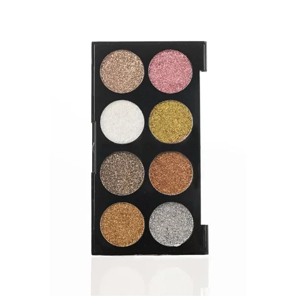8 Renk Glitter Far Paleti - 2'li Set - Görsel 3