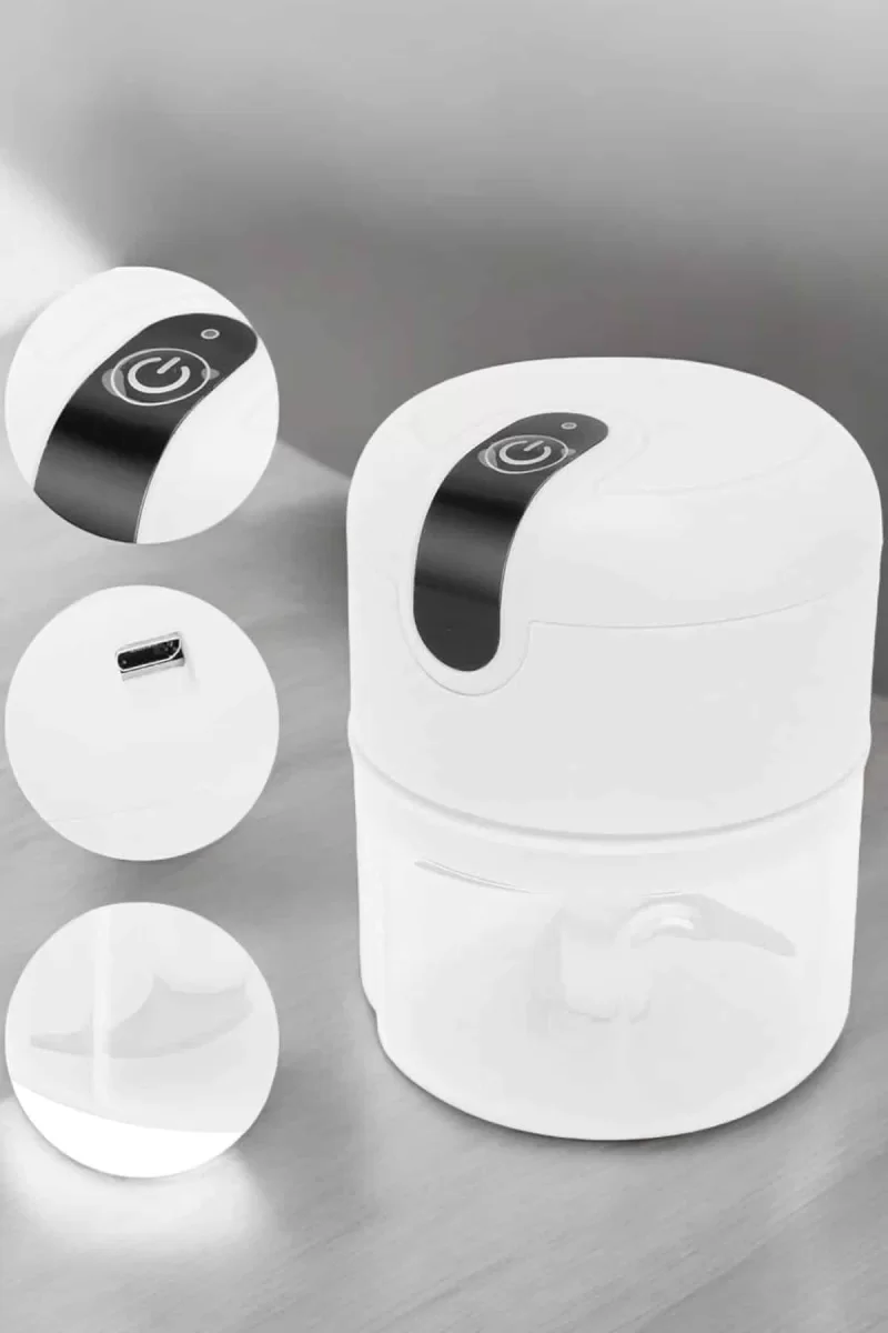 El Rondosu Mini Şarjlı Doğrayıcı Taşınabilir 250 ml - Görsel 4