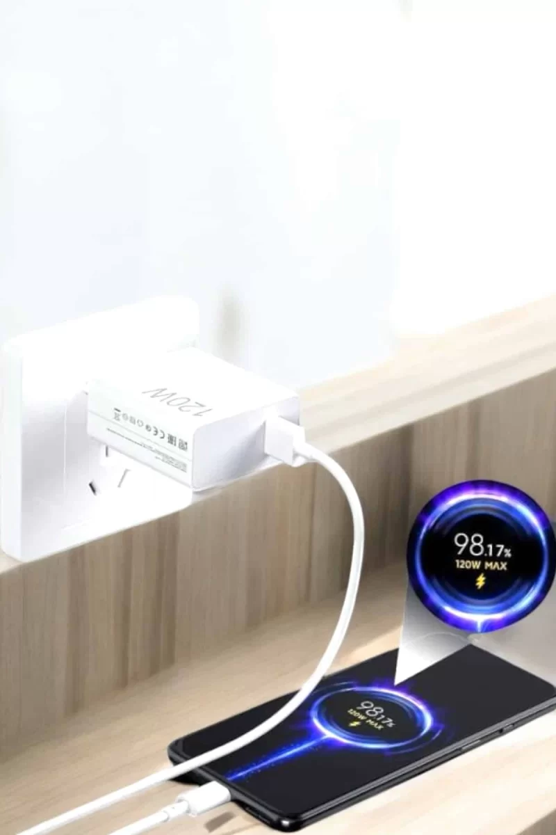 120W Şarj Aleti Type-C Uyumlu Turbo Şarj Aleti - Görsel 2