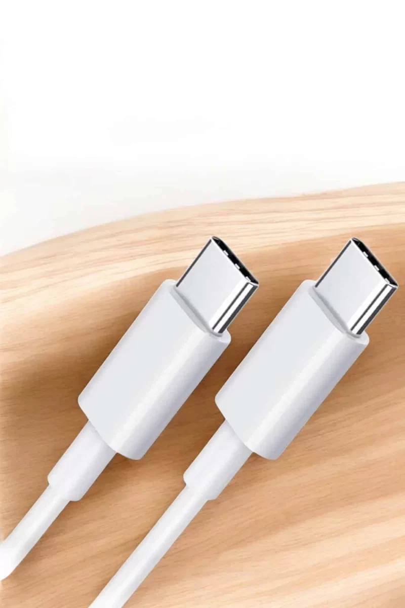 İOS Uyumlu Type-C Girişli Hızlı Şarj 15/15 Pro Max Adaptör ve Kablosu - Görsel 4