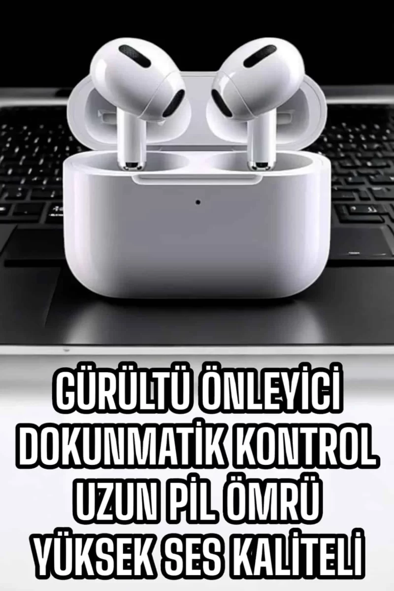 3.Nesil TWS Bluetooth Kulaklık Mikrofonlu ANC Özelliği Dokunmatik Kontrol - Görsel 2