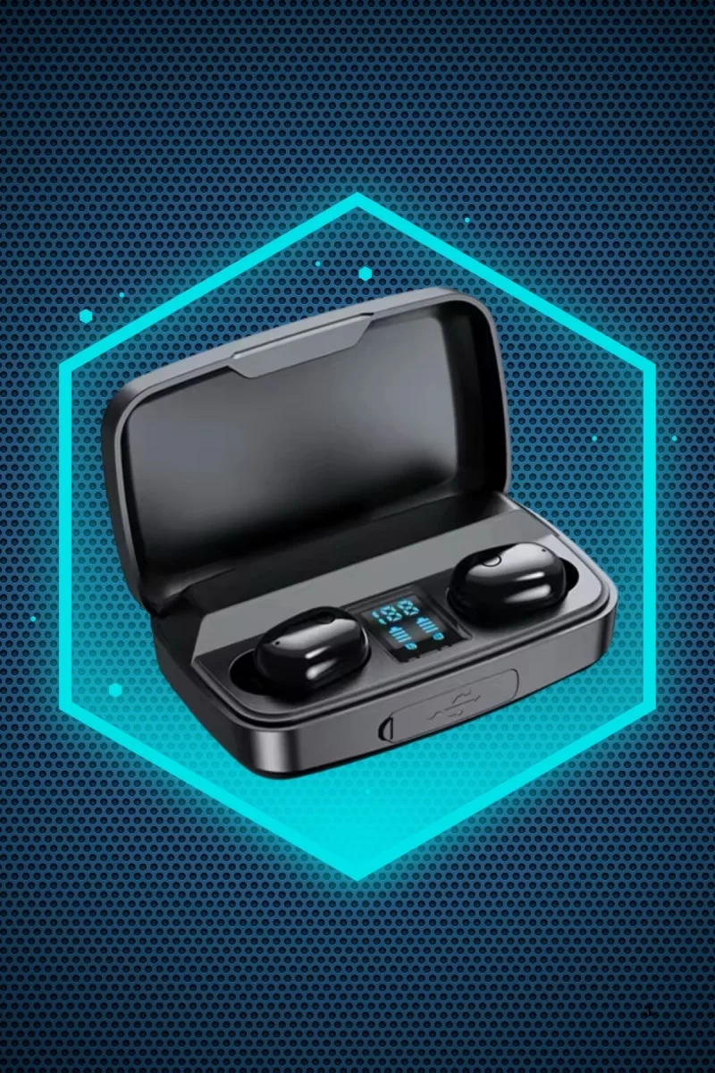 Dijital Göstergeli Bluetooth Kulaklık Kablosuz TWS Stereo Bluetooth 5.0 - Görsel 3