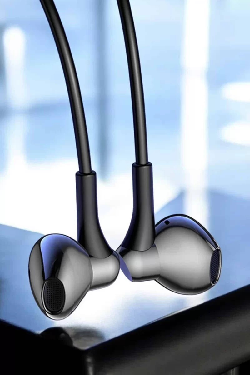 Yeni Nesil Bluetooth Kulaklık Kablolu Kulak İçi Dijital Göstergeli - Görsel 5