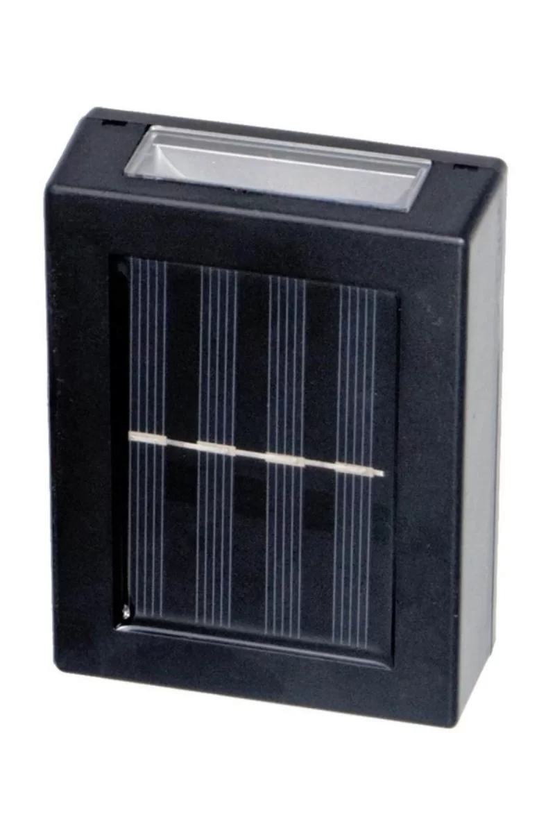 Dekoratif Duvar Lambası Solar Güneş Enerjili Bahçe Aydınlatması - Görsel 5