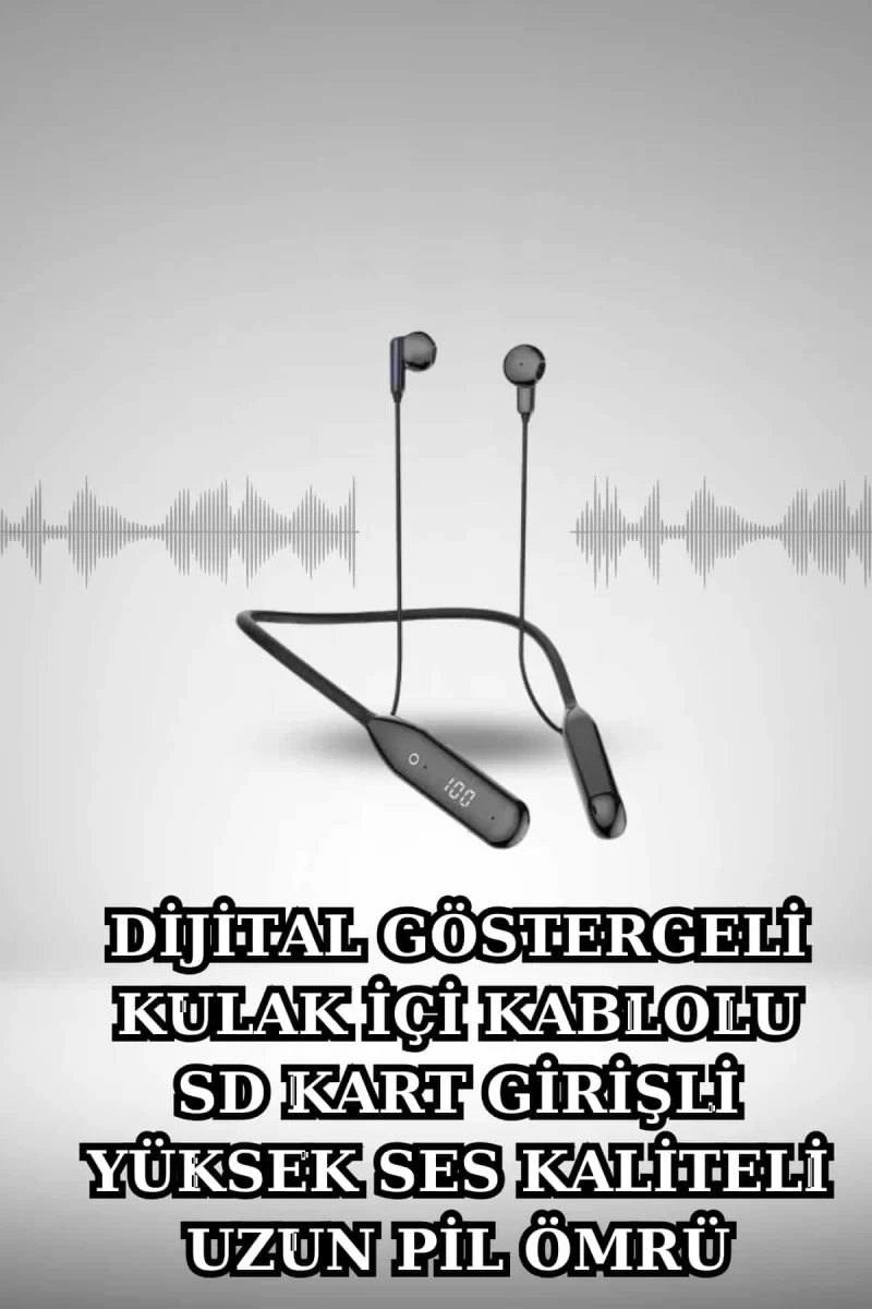 Kablolu Bluetooth Kulaklık ve Kadınlara Özel Bileklik Hediyeli Yeni Nesil Akıllı Saat 3 Kordonlu - Görsel 2