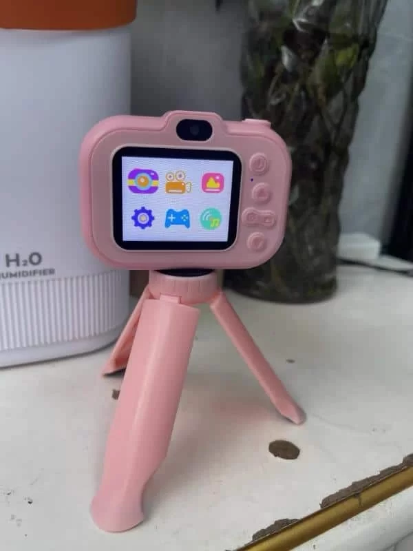 Ayaklı Mini Fotoğraf Makinesi Çocuk Için Eğitici Video Kamera - Görsel 2