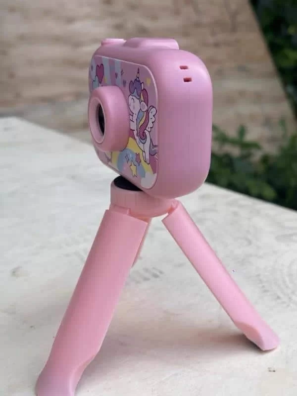 Ayaklı Mini Fotoğraf Makinesi Çocuk Için Eğitici Video Kamera - Görsel 3