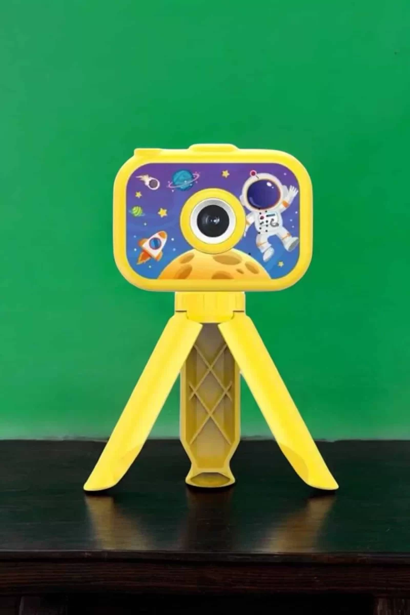 Ayaklı Mini Fotoğraf Makinesi Çocuk Için Eğitici Video Kamera - Görsel 4