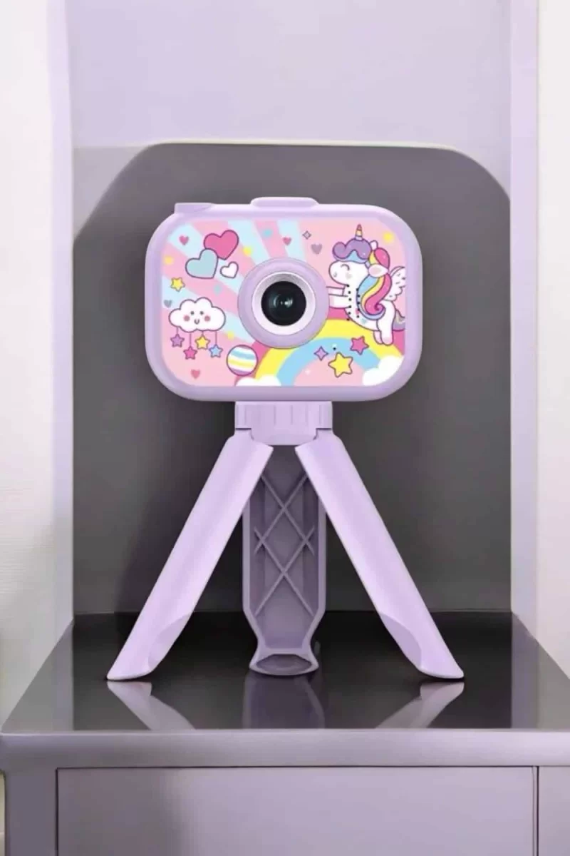 Ayaklı Mini Fotoğraf Makinesi Çocuk Için Eğitici Video Kamera - Görsel 2
