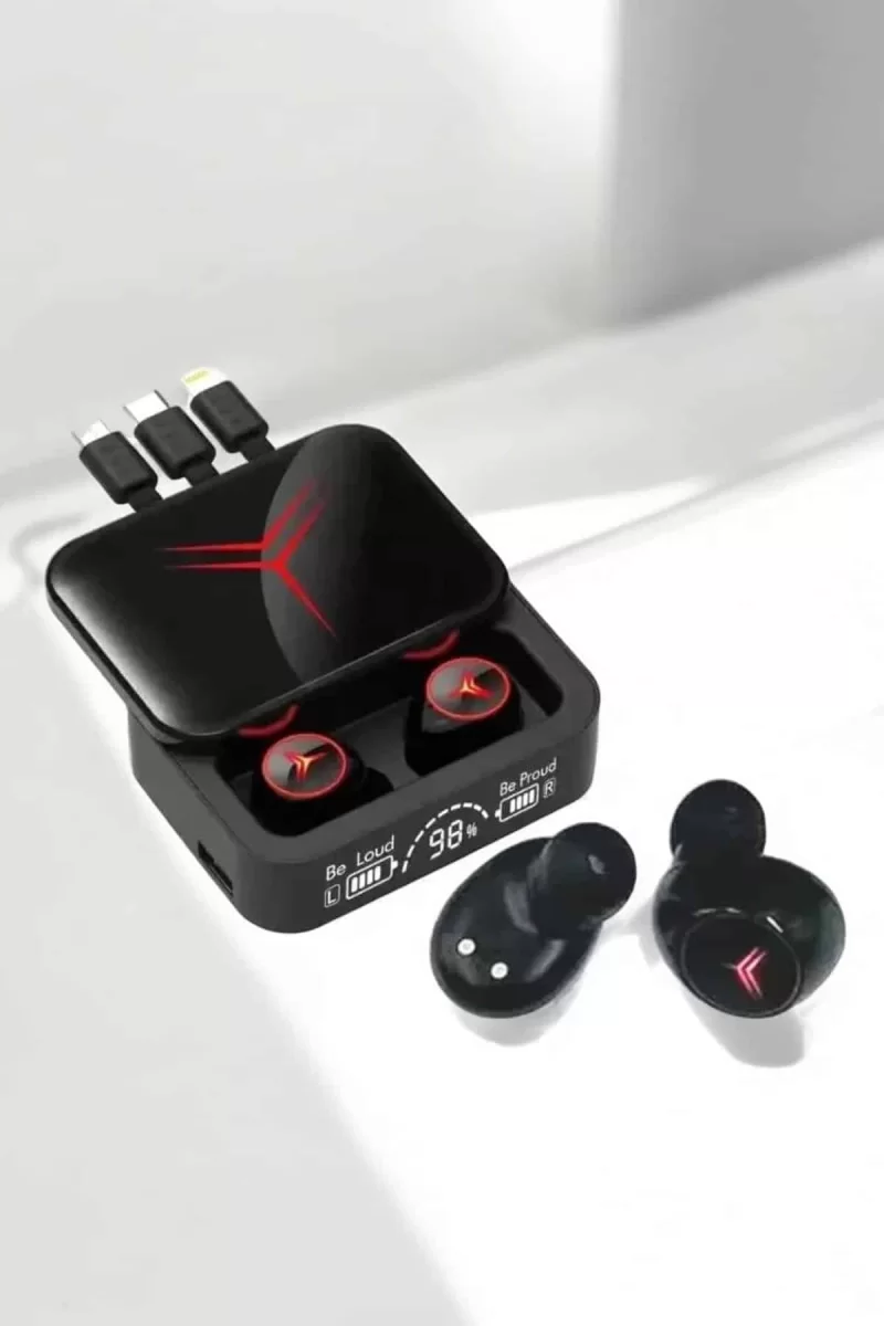 Ucuz ve Kaliteli Bluetooth Kulaklık TWS Çoklu Şarj Girişi Yüksek Ses Kaliteli - Görsel 4