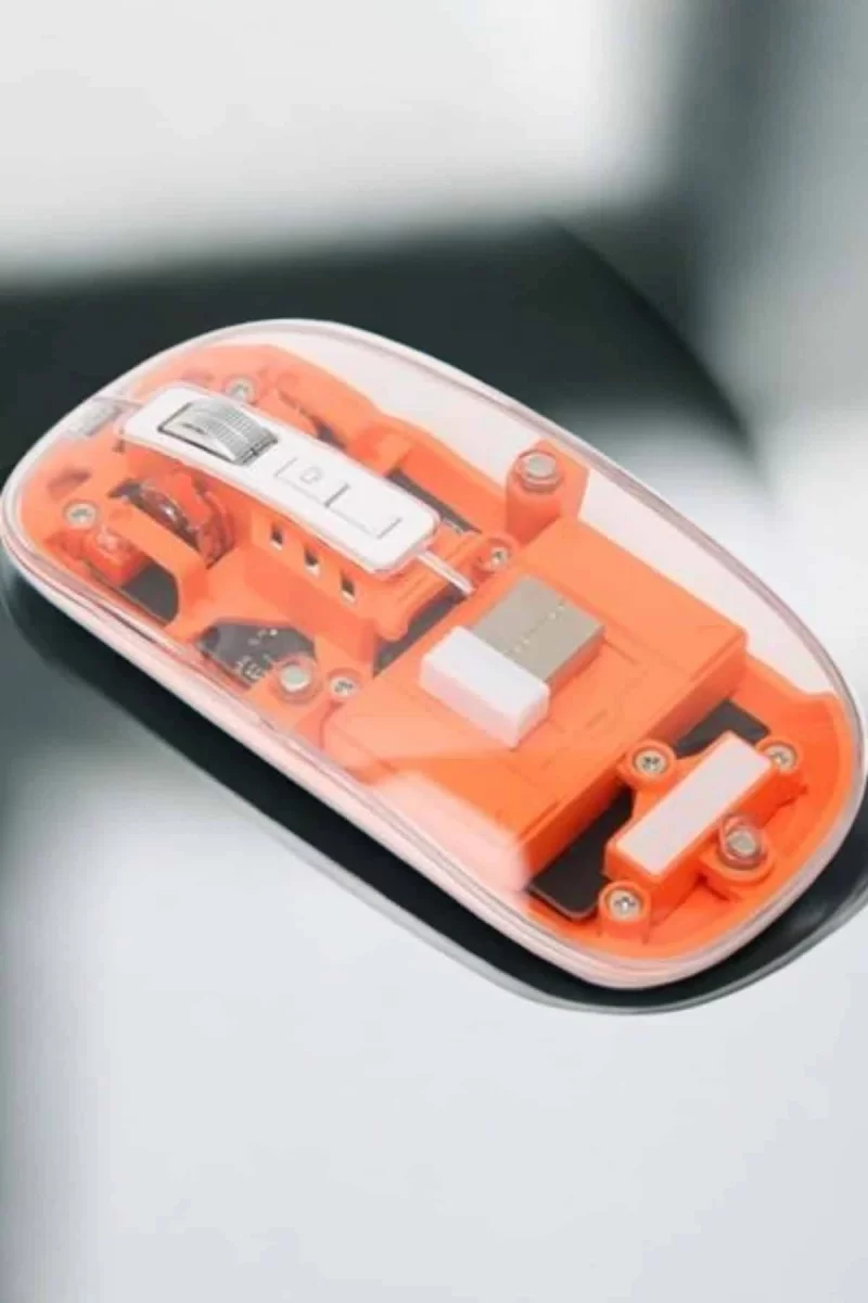 Kablosuz Mouse Fare 5.0 Bluetooth Bağlantılı USB Girişli - Görsel 4