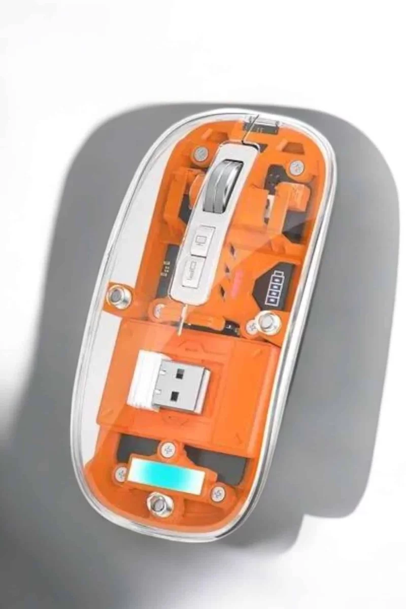 Kablosuz Mouse Fare 5.0 Bluetooth Bağlantılı USB Girişli - Görsel 5