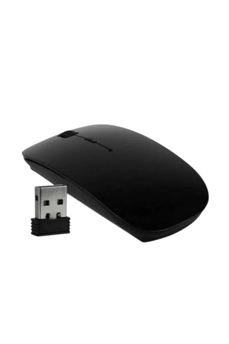 Siyah Wireless Kablosuz Sessiz Mouse Bluetooth Bağlantılı - Görsel 2