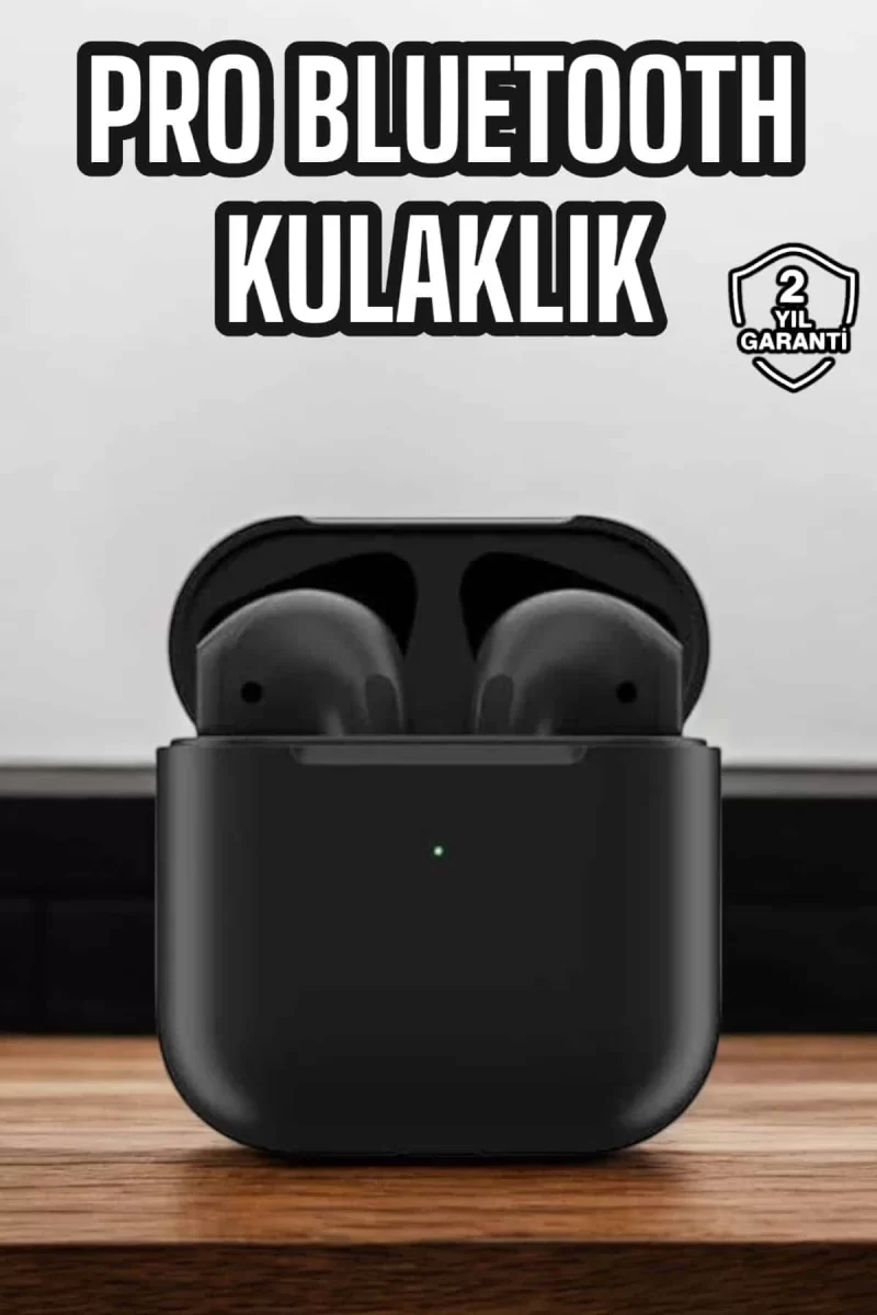 Bluetooth Kulaklık Yeni Nesil Pro Sensörlü Mikrofon Çağrı Cevaplama