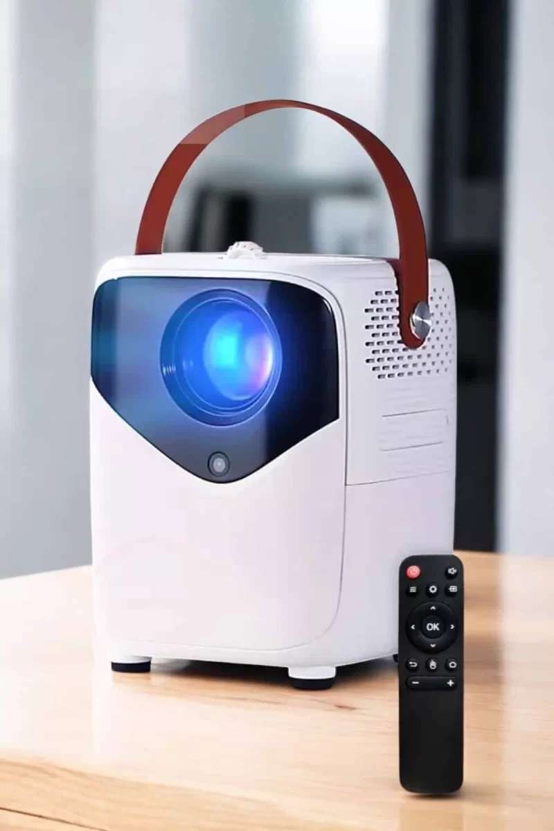 Projeksiyon Cihazı Film Dizi Oyun Wifi Destekli - Görsel 3