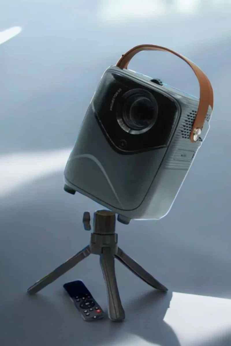 Taşınabilir Android Projeksiyon Wifi Destekli 4K Multimedia Tabanlı Ev Ve Ofis Tipi - Görsel 3