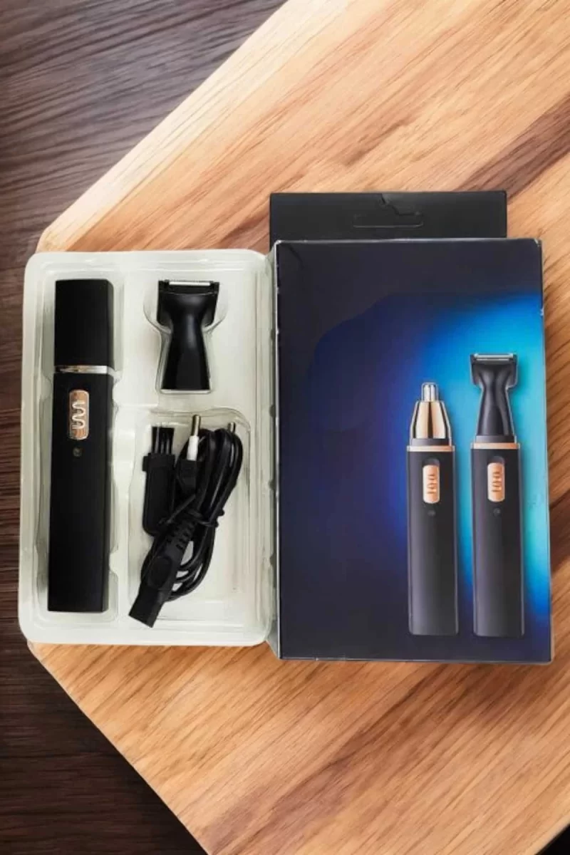 Seyahat Tipi Mini Taşınabilir Siyah Burun Kulak Yanak Kıl ve Tüy Temizleme Makinesi - Görsel 5
