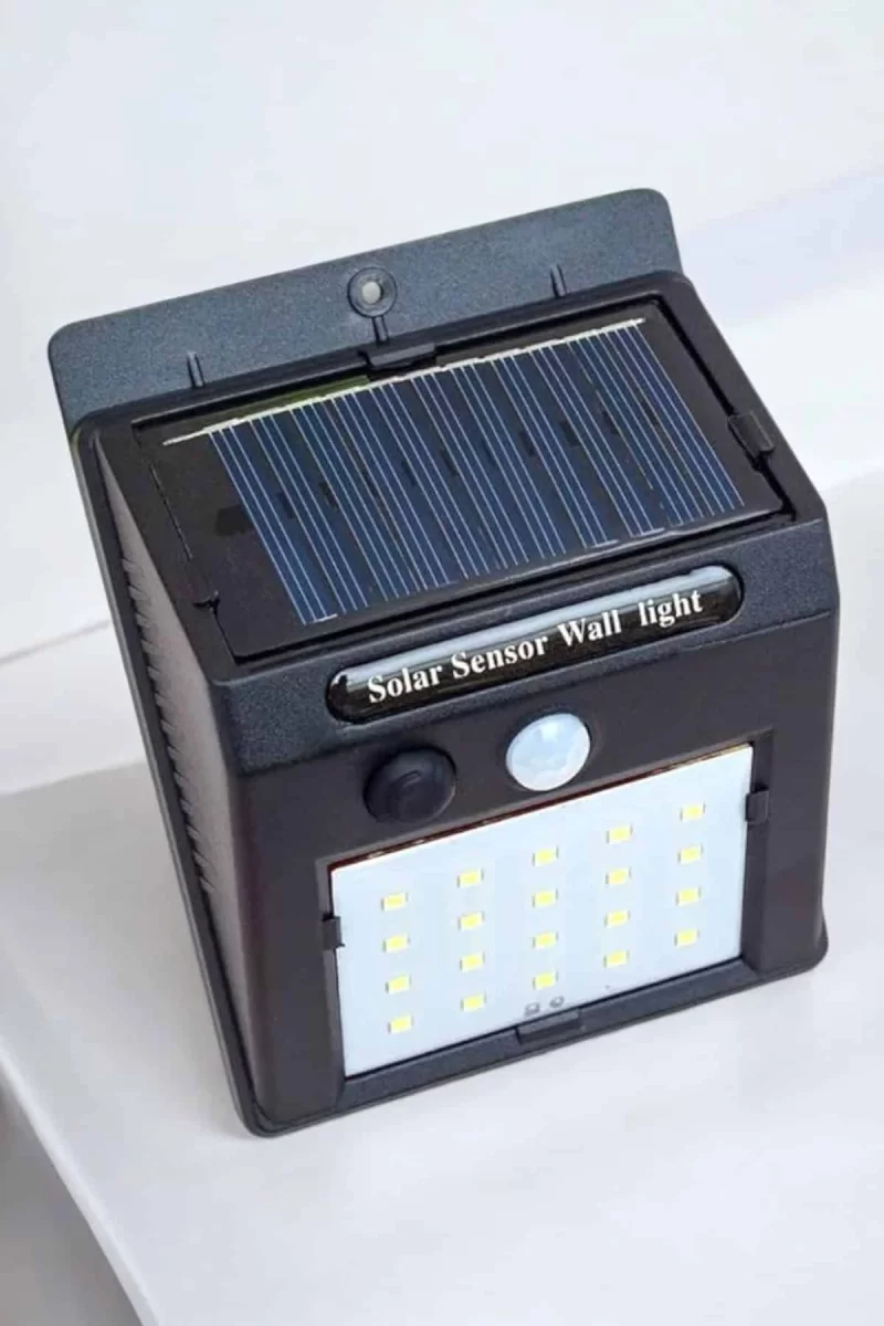 Solar Lamba Giriş, Bahçe Yol Avlu Hareket Sensörlü Led Parlak Gece Su Geçirmez - Görsel 5
