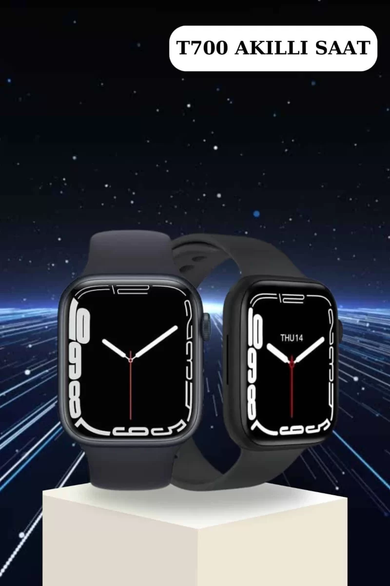 Yeni Nesil Akıllı Saat ve Kablosuz Kulaklık Kampanyası İkili Set Bluetooth Bağlantılı - Görsel 3