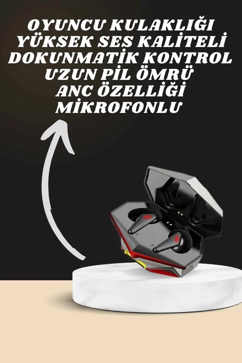 7 Kordonlu Akıllı Saat Ve Oyuncu Kulaklığı Bluetooth Bağlantılı Android ve İOS Uyumlu - Görsel 2