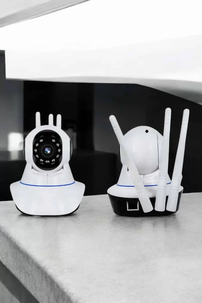 Wifi Kamera Ev Kamerası Gece Görüşlü Kablosuz Bebek Izleme Kamerası - Görsel 3