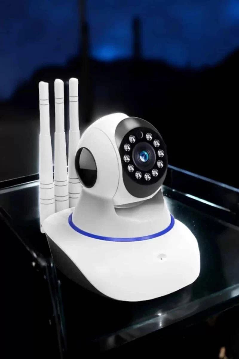 Wifi Kamera Ev Kamerası Gece Görüşlü Kablosuz Bebek Izleme Kamerası - Görsel 5