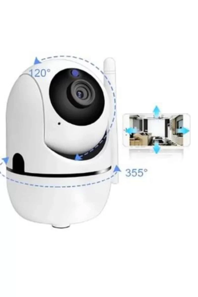 Wifi Kamerası Kablosuz Wifi Güvenlik Kamerası - Görsel 4