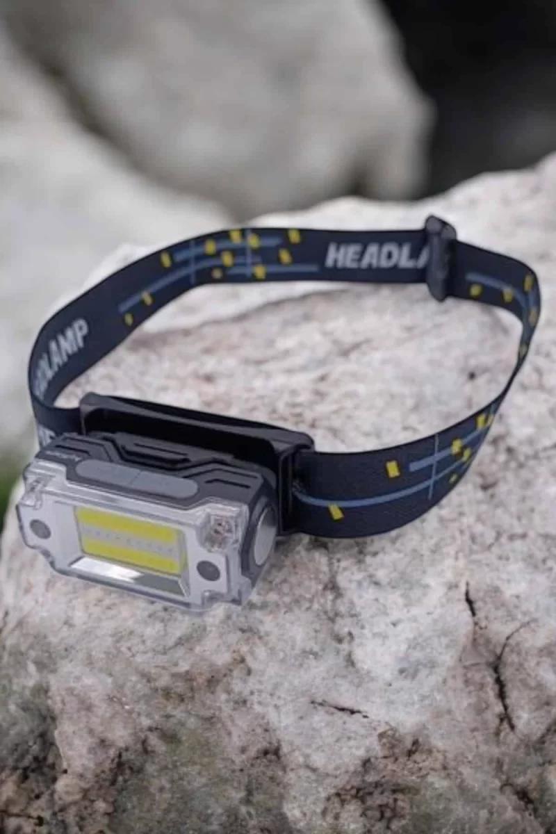 Kafa Lambası Led Fener Pratik Taşınabilir Ayarlanabilir USB Şarjlı - Görsel 3