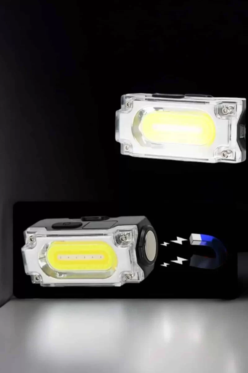 Kafa Lambası Led Fener Pratik Taşınabilir Ayarlanabilir USB Şarjlı - Görsel 4
