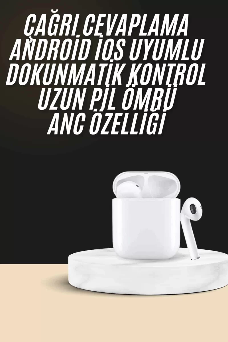 2. Nesil Bluetooth Android ve İOS Uyumlu Kablosuz Kulaklık Çağrı Cevaplama - Görsel 2