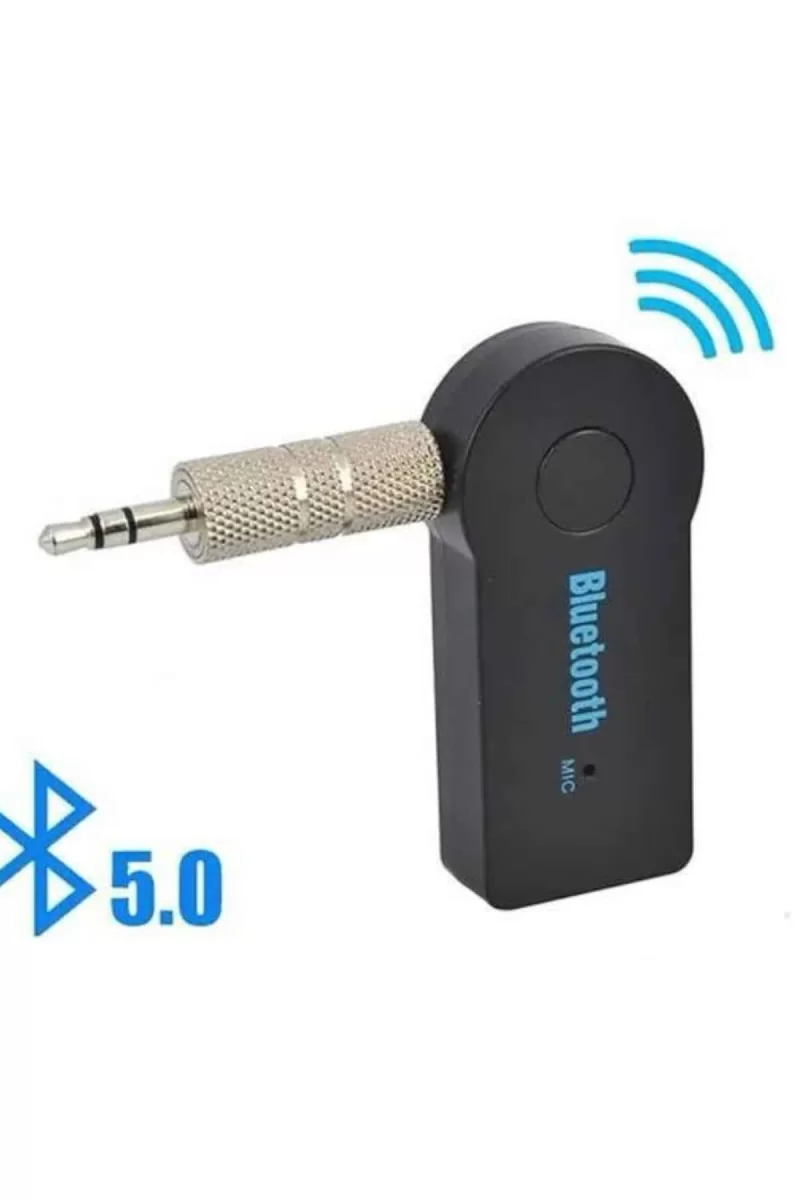 Bluetooth Araç Kiti Aux Çıkışlı Telefon Müzik Alıcı Tüm Cihazlara Uyumlu - Görsel 2
