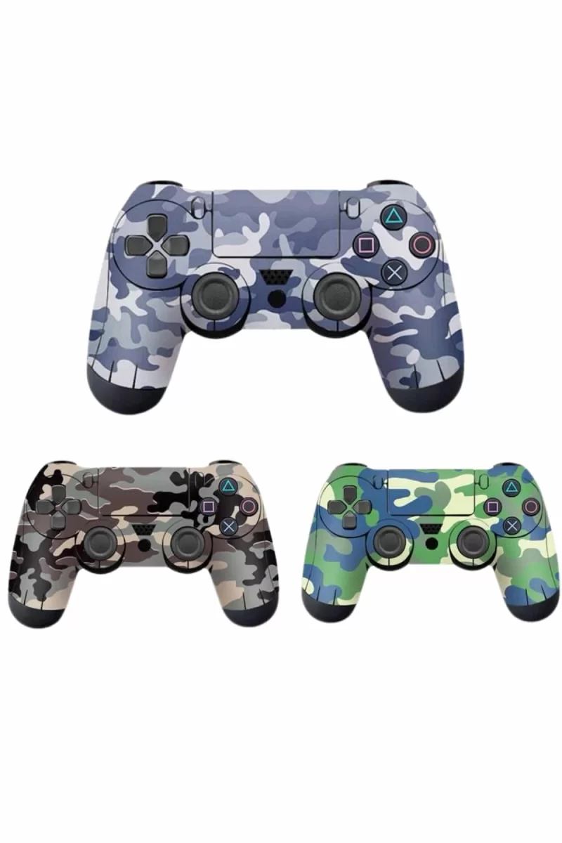 PS4 Joystick Oyun Kolu Titreşimli Uzun Pil Ömrü USB Şarj Kablolu - Görsel 3