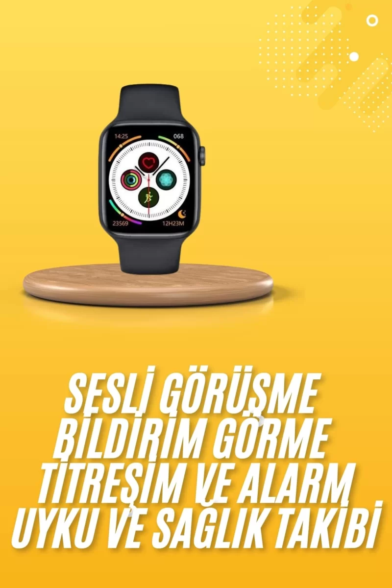 Dokunmatik Ekran Akıllı Saat Tema Değiştirme Şık ve Modern Unısex - Görsel 2