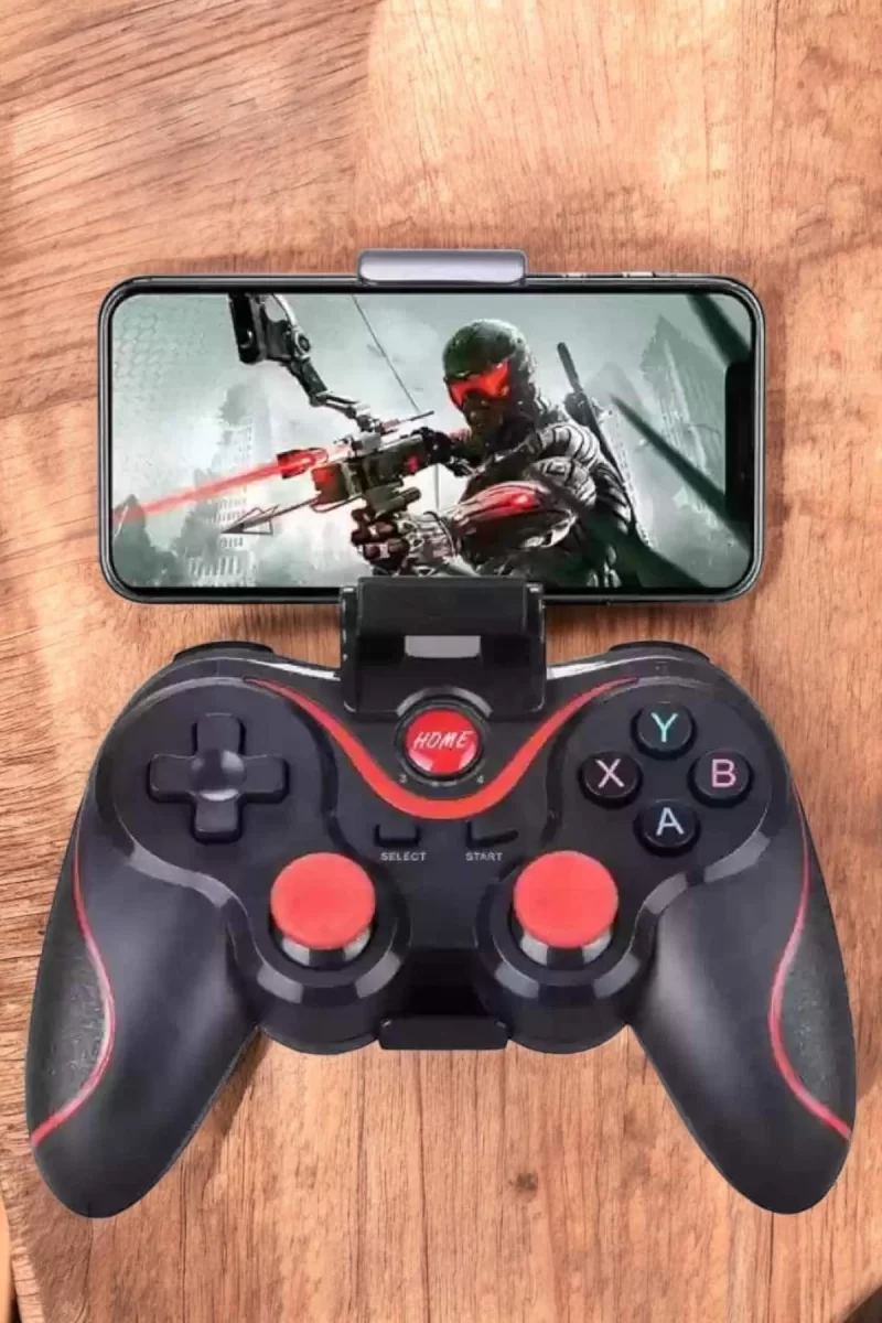 Android Uyumlu Gamepad X3 Game Stick Oyun Kolu Bluetooth Bağlantılı - Görsel 2