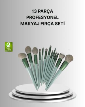 Cilt Dostu Profesyonel Makyaj Fırça Seti Pudra ve Fondöten İçin Uygun