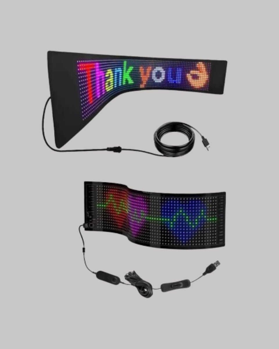 RGB LED Panel Renkli Işık Efektli Dekoratif Aydınlatma - Görsel 2