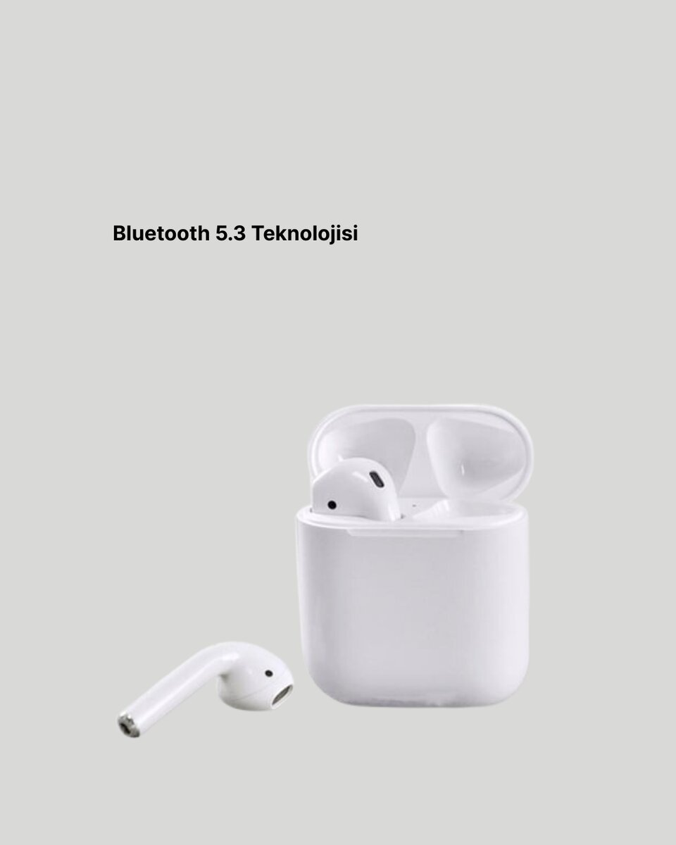 Dokunmatik Kontrollü 2. Nesil Bluetooth 5.0 Uzun Pil Ömürlü Kulaklık - Görsel 3