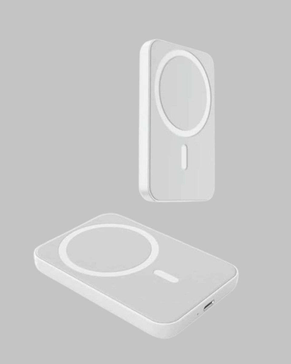 Manyetik Kablosuz Powerbank – iPhone 12/13/14/15 Uyumlu Hızlı Şarjlı Ultra Hafif - Görsel 2
