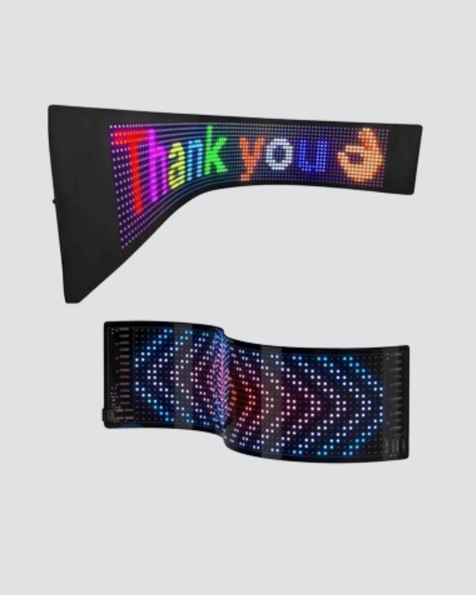 5V USB Akıllı Piksel LED Panel – Mobil Uygulama Kontrollü Renkli Işık Efektli - Görsel 3