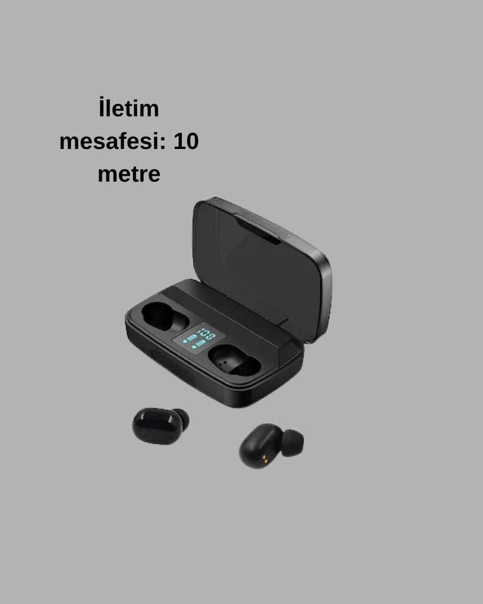 A10s Kablosuz Bluetooth Kulaklık – 1800mAh Powerbank Otomatik Eşleşme iOS/Android Uyumlu - Görsel 5