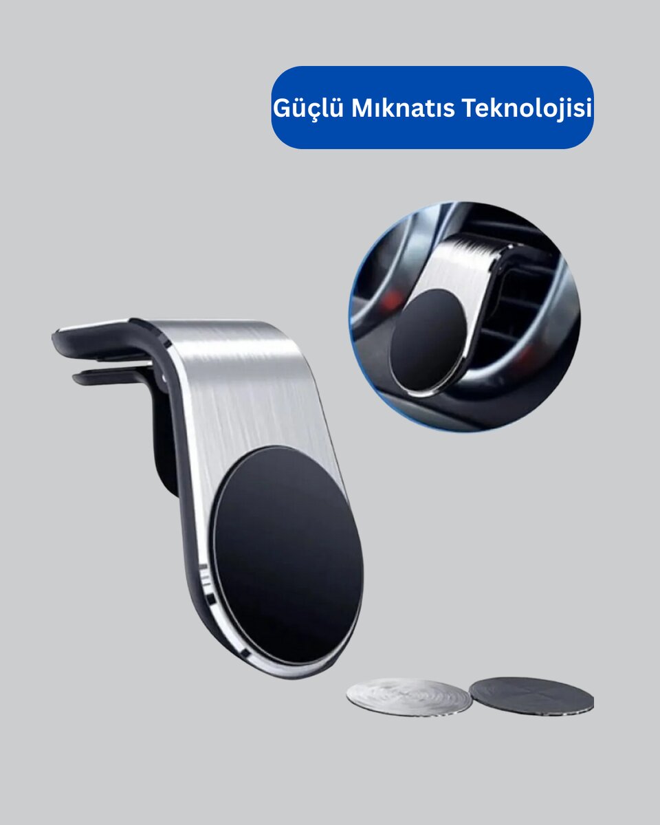 360° Ayarlanabilir Araç Telefon Tutucu – Tüm Telefonlarla Uyumlu - Görsel 4