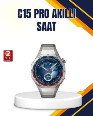 Gümüş Akıllı Saat 46mm Kasa